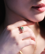 14K Colombian Emerald Ring #2208