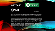 $250 Gift Cards