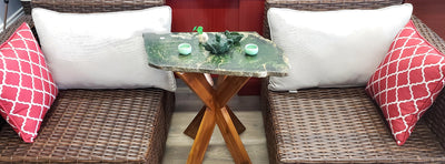 Canadian Nephrite Jade Tea Table