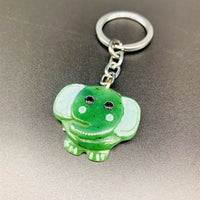 Key Chain Jade Elephant #102